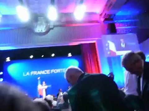Meeting Nicolas Sarkozy avec les élus à la Mutualité Paris - NS2012 (extrait - arrivée)