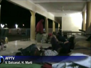 Fuga em massa pela sobrevivência