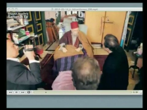 Şeyh Nazım Hazretleri: Manevi oğlumuz Adnan Bey ..