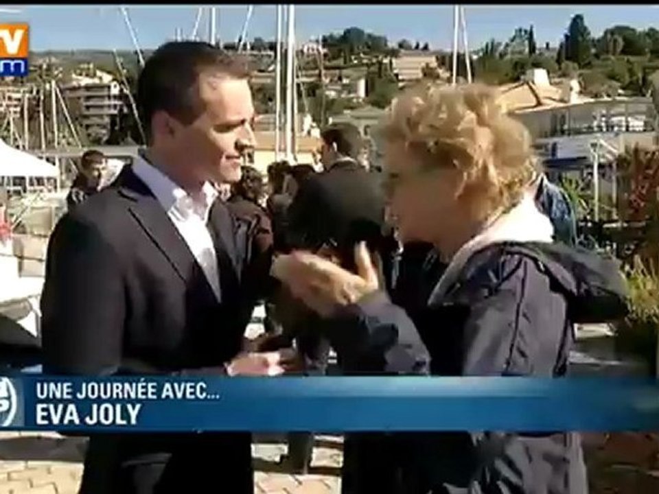 Présidentielle : une journée avec Eva Joly