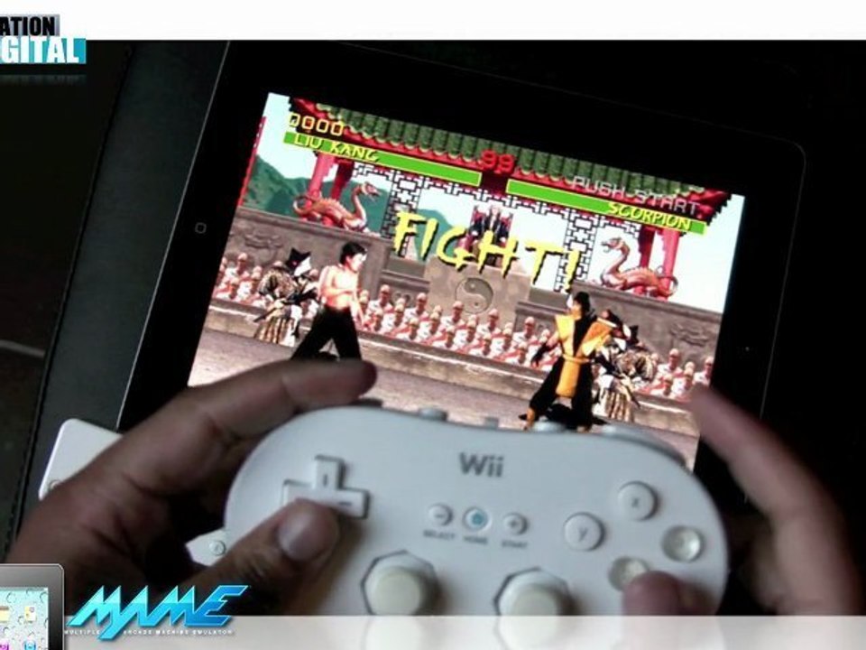 Jouer à MAME sur l'iPAD avec une Wiimote- Let's Play