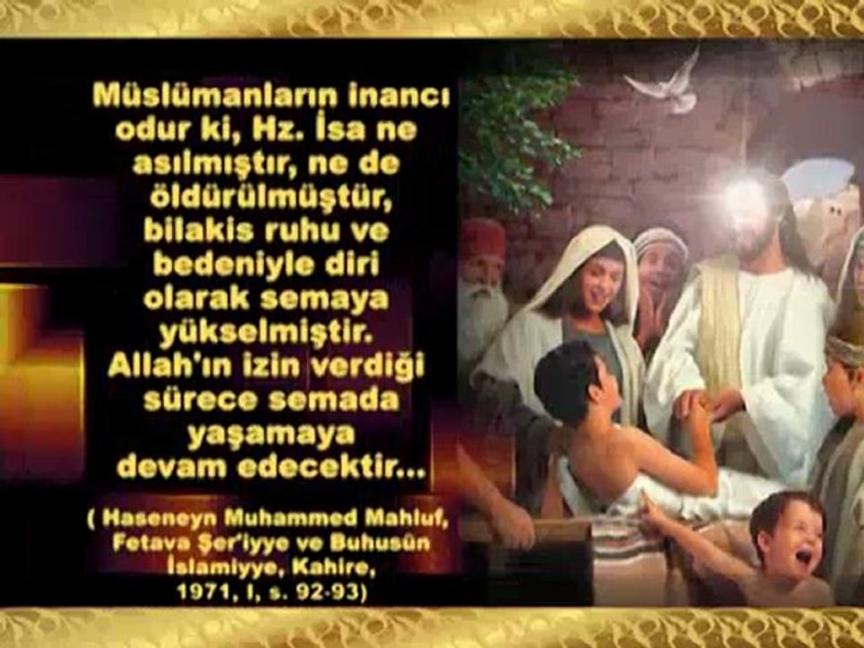 HZ. ISA ALLAH KATINA DIRI OLARAK ALINMIŞTIR