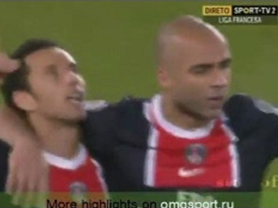 But Alex vs Olympique Marseille - PSG 2-1 OM (8-4-2012)