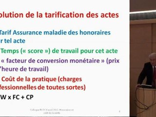 coût de la santé et honoraires chirurgicaux