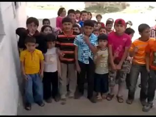 فري برس درعا الحراك مظاهرة لاطفال الحرية 8 4 2012