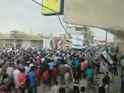 فري برس الحسكه سرى كانيهراس العين ذكرى الاولى لاول مظاهرة 8 4 2012 ج2