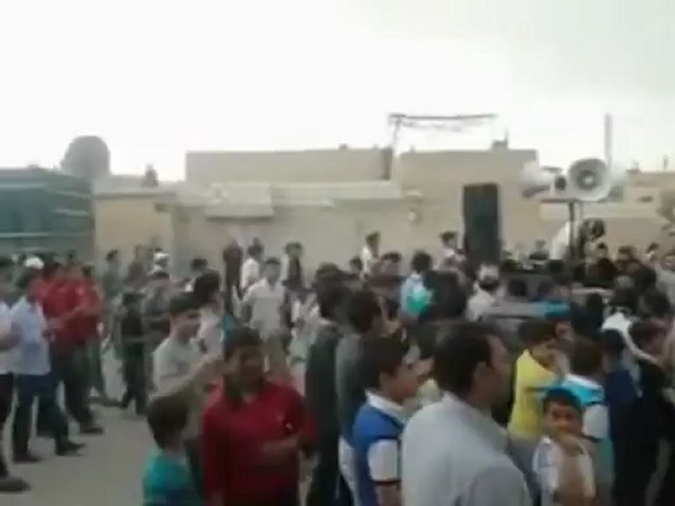 فري برس الحسكه سرى كانيهراس العين ذكرى الاولى لاول مظاهرة 8 4 2012 ج1