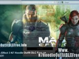 Mass Effect 3 N7 Hoodie Outfit DLC Free Xbox 360 - PS3
