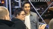 Justin Long leaving the John Golden Theatre