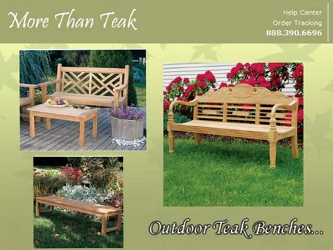 Quality Outdoor Teak Benches