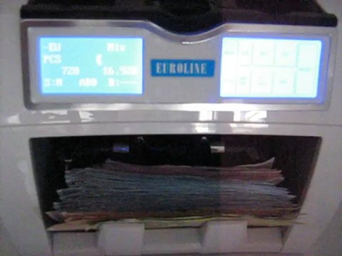 BT2665 compteuse valorisatrice de billets EUROLINE