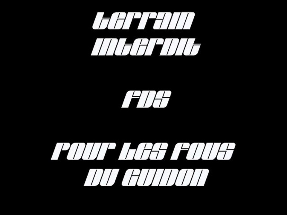 TERRAIN INTERDIT