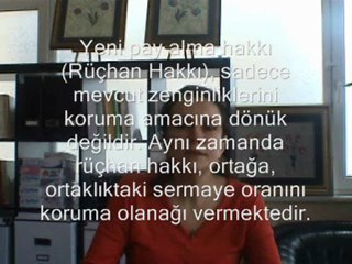 Rüçhan Hakkı Nedir,Rüçhan Hakkının Opsiyon Olarak Fyatlanması,Doc. Dr. Emine Aksoyer 1