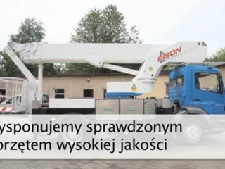 Podnośniki koszowe - wynajem i usługi tel. 603 771 777