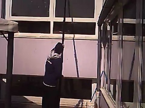 Nettoyage de vitres dans la Maison de retraite bethel