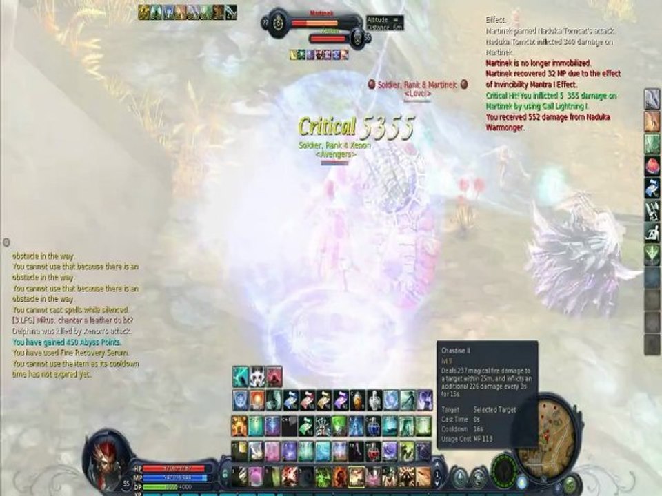 (Soul-Aion) Xenon - Cleric 55 PvP