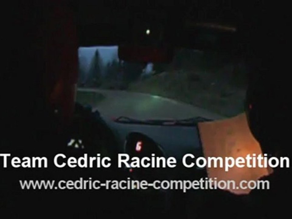 ES5 nuit - Rallye de Rivière Drugeon 2012 Team Cédric Racine Compétition - ASA Séquanie