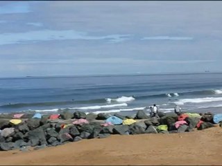lundi 09 avril  surf report vidéo enregistré à 12h00