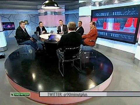 soccer-football.ru | 90 минут плюс. Итоги 38-го тура. Эфир от 08.04.2012. Начало