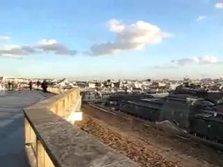 Sur le toit du printemps