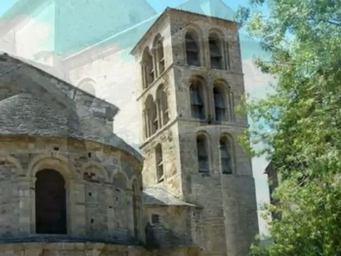 visite de l'abbaye de caunes minervois vues de la cité de carcassonne