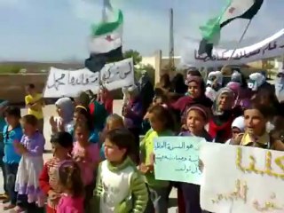 فري برس ادلب الركايا   مظاهرة الحرائر 9  4   2012