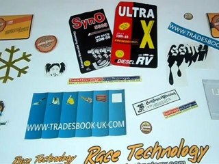 Black Stickers | Colored Stickers