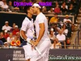 Tennis kiss/ kissing between tennis stars.