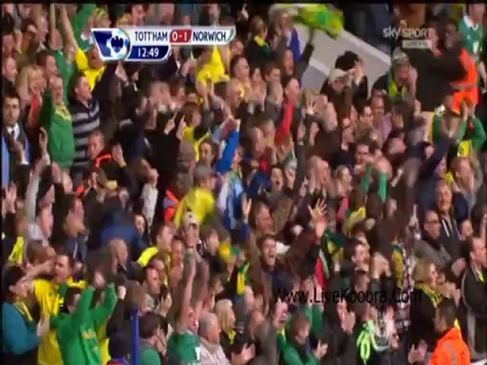 هدف نورويتش سيتى الاول فى توتنهام - انتوني بيلكينجتون