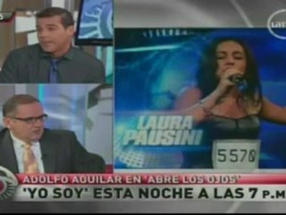 Adolfo Aguilar en abre los ojos - 09 de abril