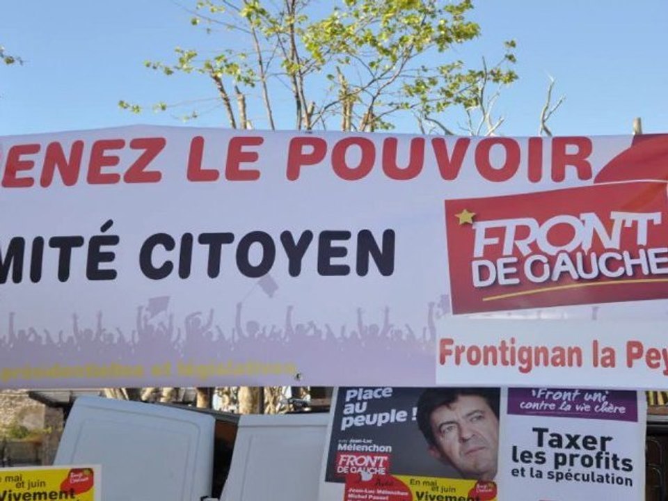 Rencontre du comité citoyen du Front de gauche - Frontignan 7 avril 2012