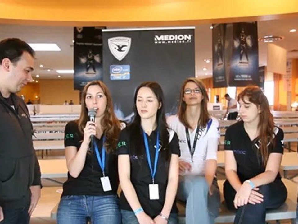 Gamers Assembly 2012 : Interview de l'équipe Féminine LDLC