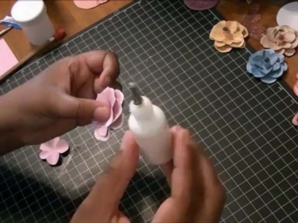 How to Make Roses for your Scrapbook
