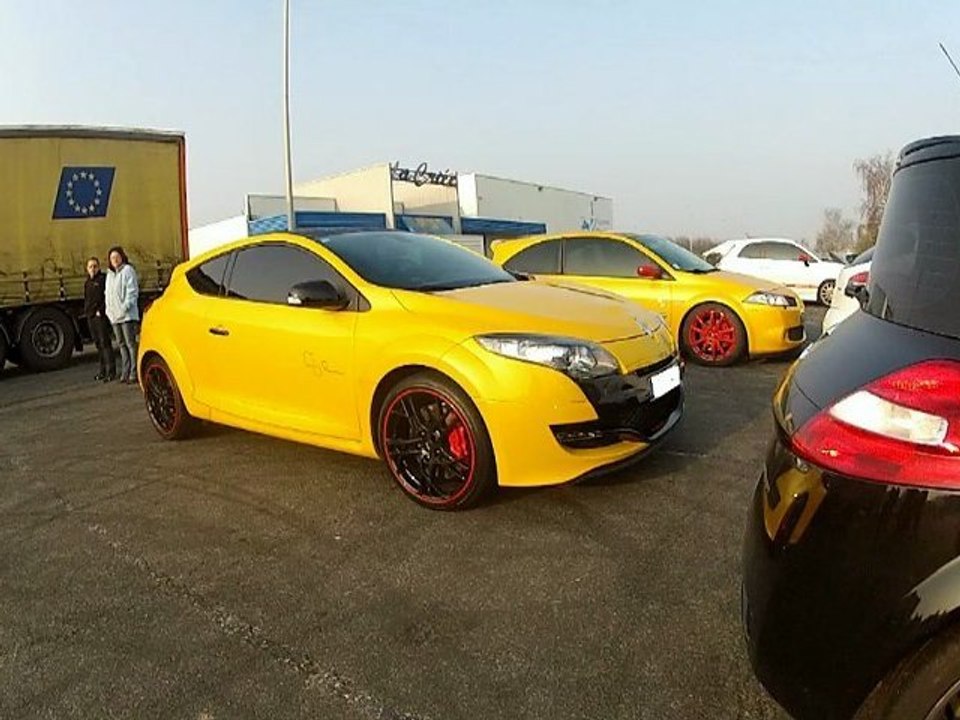 Sortie Mégane RS 25 mars 2012