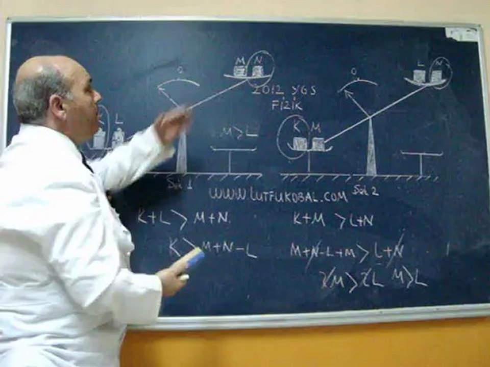 2012  YGS FİZİK 1. SORU ÇÖZÜMÜ