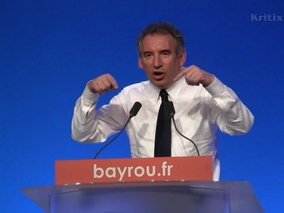 François Bayrou et le grand nicolas du CM2