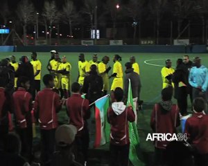 Foot : Match de Gala - Gabon/Cameroun - 14/02/2012 - Stade Nelson Pailloux(Paris)