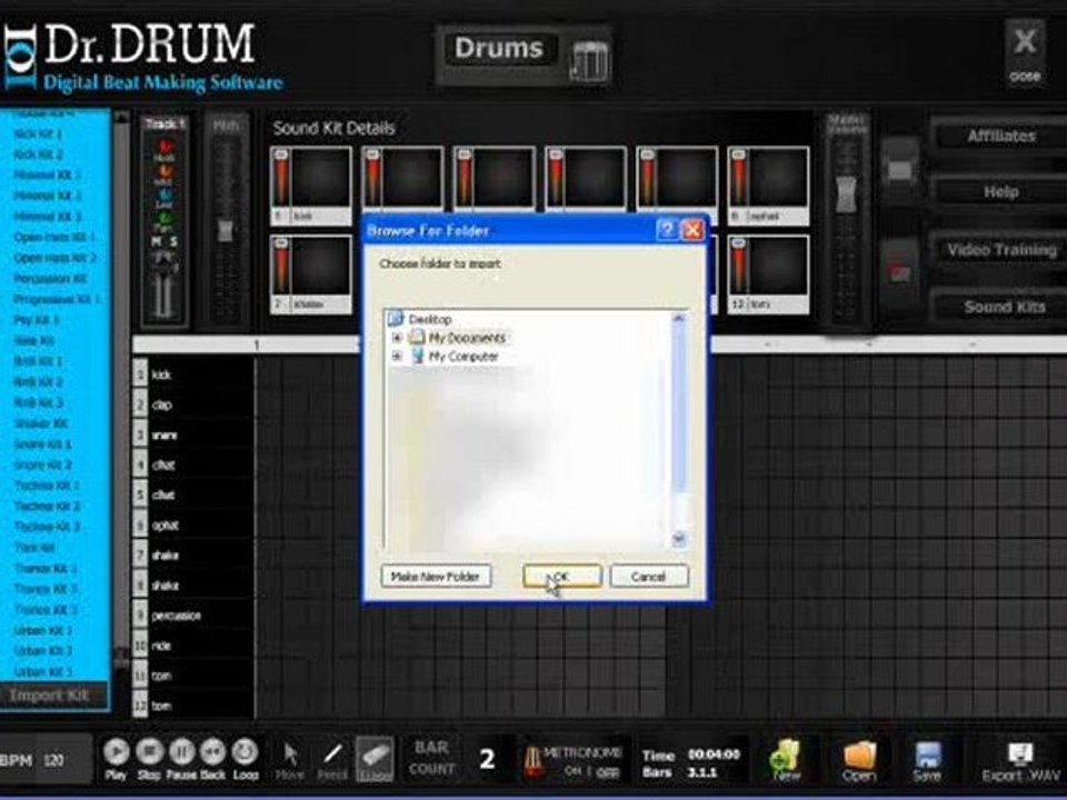 Dr Drum Beat Making Software - Make Sick Beats - Rap,Hip-Hop