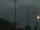 فري برس  حماة المحتلة تحليق الطيران فوق حماة واطلاق الرصاص 9 4 2012