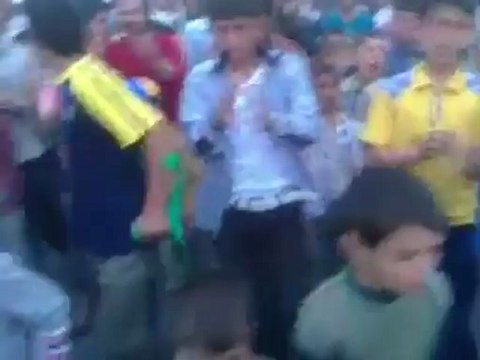 فري برس تركيا مخيم رأس العين مظاهرة اللاجئين السوريين 9 4 2012 ج1