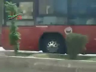 فري برس دير الزور جانب من عملية كتائب النبي الاعظم محمدص لتصفية الخائن  المقدم يوسف صقر 9 4 2012