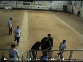 Mène 9, Grand Prix de Montélimar 2012, Annonay contre Fontaine