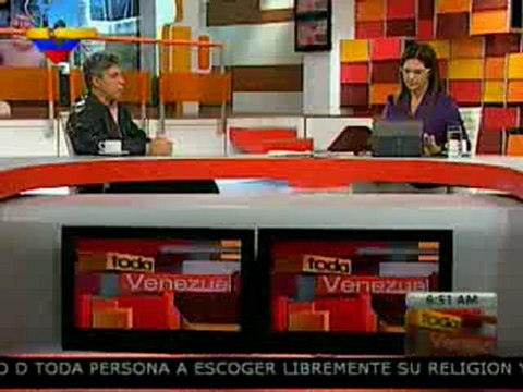 (VÍDEO) Toda Venezuela: Rafael Ascanio, intregrante de la Central Bolivariana Socialista de Trabajadores 09.04.2012