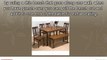 Dining Room Table and Chairs for Smaller Spaces