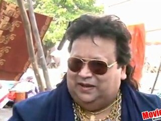 Bappi Lahiri On Location Of A Bengali Film