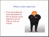 Door supervisor training courses