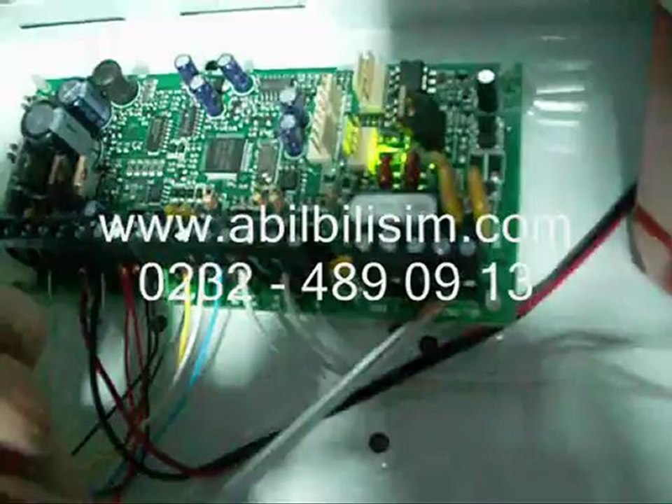 Paradox SP 4000 Alarm Montajı