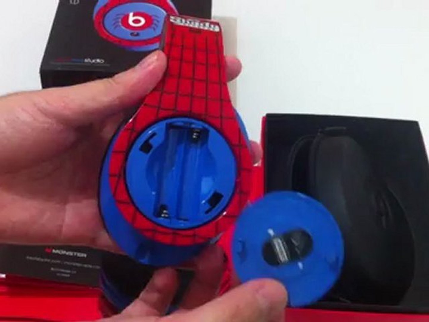 Spiderman Beats by dr.dre studio for justin bieber headphones