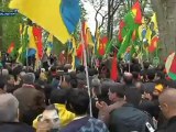 Des milliers de Kurdes manifestent à Strasbourg ‎