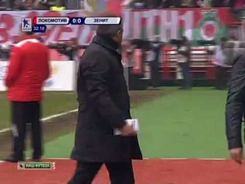 РФПЛ 2011/12. 38 тур. Локомотив - Зенит 0-1 (Павлюченко, нереализованный пенальти)
